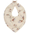 Pippi Kwijlslabbetje - Puntig - 2-pack - Mocha Meringue - Pippi Baby - OneSize - Kwijlsjaaltjes