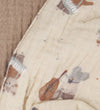 Pippi Kwijlslabbetje - Puntig - 2-pack - Mocha Meringue - Pippi Baby - OneSize - Kwijlsjaaltjes