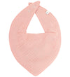 Pippi Kwijlslabbetje - Puntig - 2-pack - Rose Tan - Pippi Baby - OneSize - Kwijlsjaaltjes