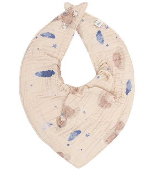 Pippi Kwijlslabbetje - Puntig - 2-pack - BIG Dipper - Pippi Baby - OneSize - Kwijlsjaaltjes