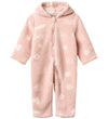 Wheat Fleece Pak - Teddy - Hallo - Cameo Rose Jacquard - Wheat - 50 - Fleece Pakken