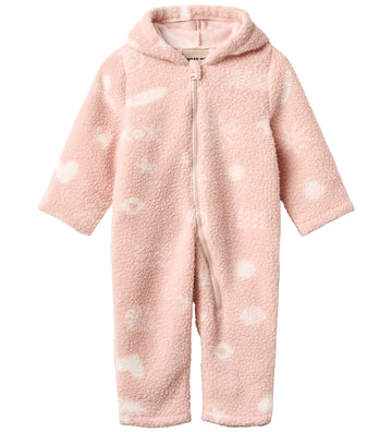 Wheat Fleece Pak - Teddy - Hallo - Cameo Rose Jacquard - Wheat - 50 - Fleece Pakken