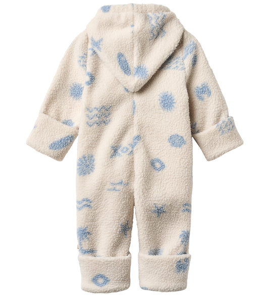 Wheat Fleece Pak - Teddy - Hallo - White Onyx Jacquard - Wheat - 68 - Fleece Pakken