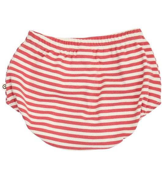 Müsli Babyshort - Rib - Mineraalrood/Tofu - Müsli - 2-3 jaar (92-98) - Babyshorts