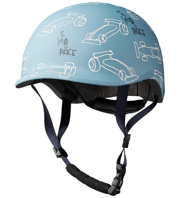 Liewood Fietshelm - Milly - Race Cars/Strand Blue - Liewood - 53-54 cm - Fietshelmen