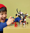 LEGO® Ninjago - Zilvar en het draakachtige beest Grimtak 71863 - - LEGO® - OneSize - Blokken