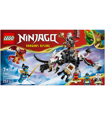 LEGO® Ninjago - Zilvar en het draakachtige beest Grimtak 71863 - - LEGO® - OneSize - Blokken