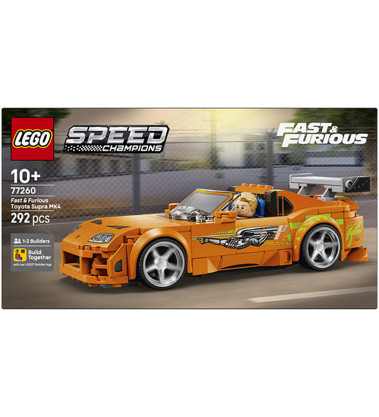 LEGO® Speed Champions -... Toyota Supra MK 77260 - 292 Onderdele - LEGO® - OneSize - Blokken