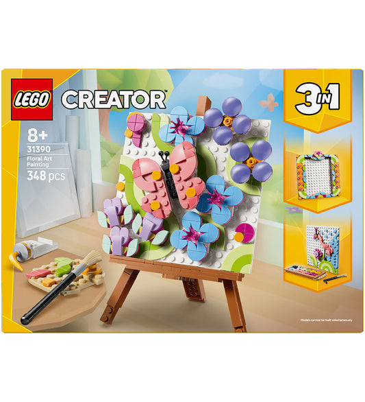LEGO® Creator - 3-in-1 Bloemversiering: Kunstschilderij 31390 -  - LEGO® - OneSize - Blokken