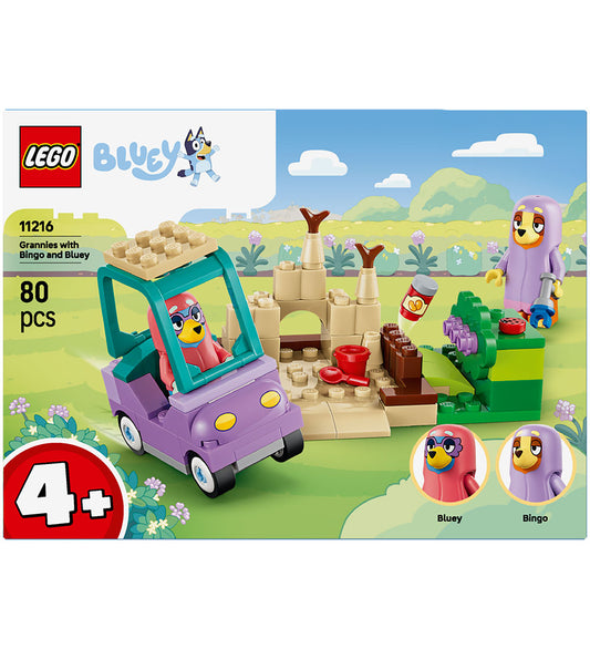 LEGO® Bluey - Oude dames met bingo en Bluey 11216 - 80 Onderdele - LEGO® - OneSize - Blokken