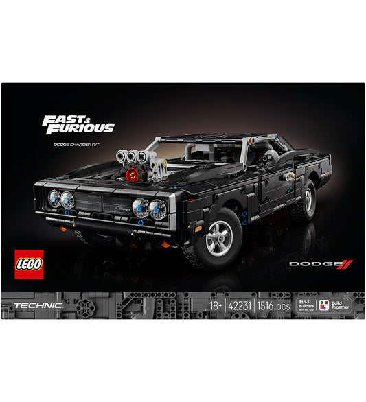 LEGO® Technic - Fast and Furious Dodge Charger R/T Auto 42231 -  - LEGO® - OneSize - Blokken