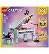 LEGO® Creator - 3-in-1 Muziekdecoratie: Piano met kat 31392 - 48 - LEGO® - OneSize - Blokken