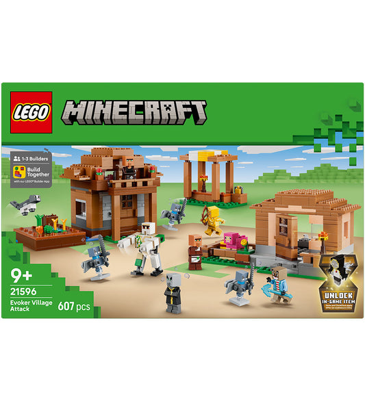 LEGO® Minecraft - Aanval op trollendorp 21596 - 607 Onderdelen - LEGO® - OneSize - Blokken