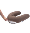 Doomoo Zwangerschap/Voedingskussenhoes - Wafel - Buddy - Chocola - Doomoo - OneSize - Voedingskussenhoes