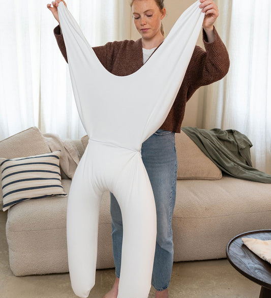 Doomoo Zwangerschap/Voedingkussen - 175/160 cm - Twisty - Latte/ - Doomoo - OneSize - Voedingkussens