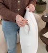 Doomoo Zwangerschap/Voedingkussen - 175/160 cm - Twisty - Latte/ - Doomoo - OneSize - Voedingkussens
