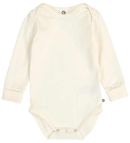 Müsli Rompers l/s - Cozy Ik - 2-pack - Safari/Tofu - Müsli - 74 - Rompers Lange Mouw