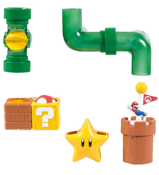 Toomies Badspeelgoed - 5 Onderdelen - Super Mario Badbuizen - Toomies - OneSize - Badspeelgoed
