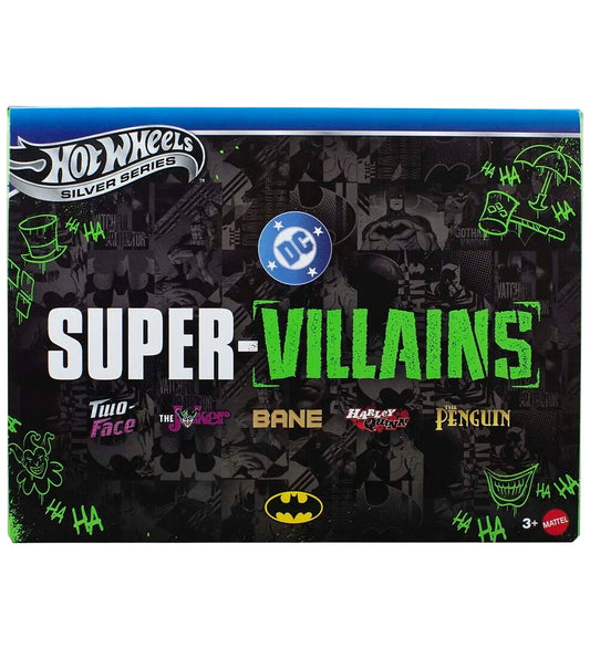 Hot Wheels Auto´s - 5-pack - Silver Batman - 1:64 - Hot Wheels - OneSize - Auto´s