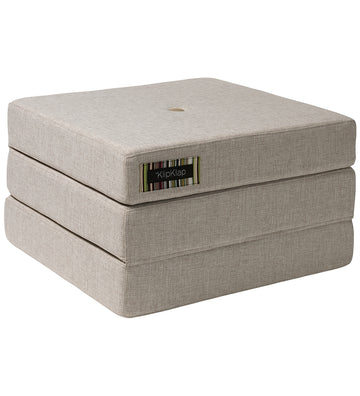 by KlipKlap Vouwbare matras - 3-voudig enkelvoudig - Beige m. Za - by KlipKlap - OneSize - Matrassen