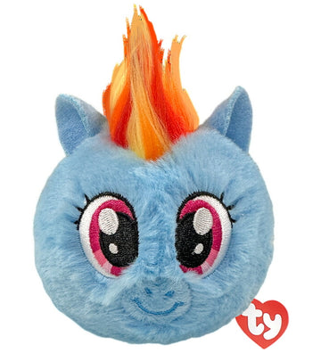 Ty Knuffel/Stuiterbal - Muts Stuiterballen - 10 cm - Rainbow Das - Ty - OneSize - Knuffels
