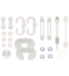 Dooky Kinderveiligheid - Starterpack - 25 Onderdelen - Wit - Dooky - OneSize - Sloten