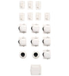 Dooky Magnetisch slot m. Sleutel - 2 st. - Wit - Dooky - OneSize - Sloten