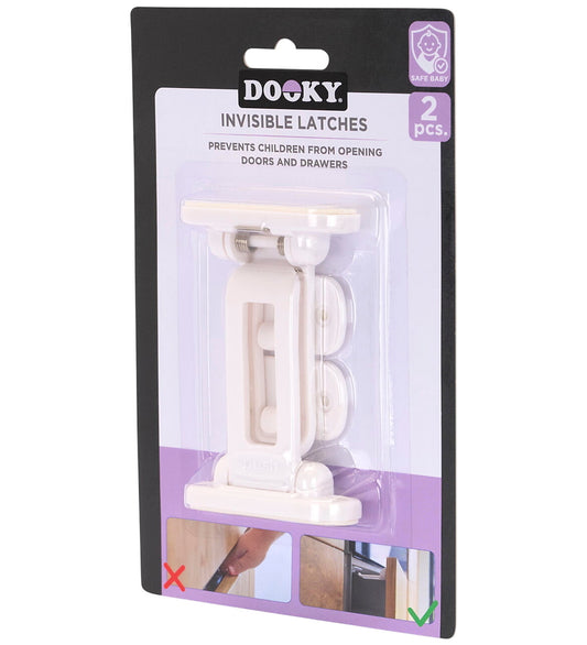 Dooky Kinderveiligheid voor kasten/lades - 2 st. - Wit - Dooky - OneSize - Sloten