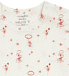 Hust and Claire Romper s/s - Bamboe - HcNoise Gymnastiek - Ivory - Hust and Claire - 1½ jaar (86) - Rompers Korte Mouw