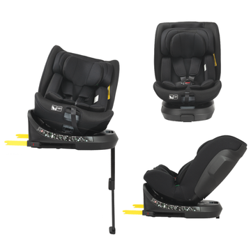 Autostoel Novi Donna Go V2 I-size 360° Black/Mesh 40-150 cm