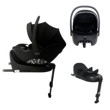 Autostoel Novi Jacky Pro 360° V2 I-Size Basic Black & Base