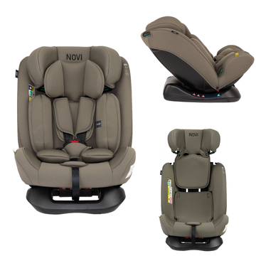Autostoel Novi Lucas Premium I-Size Dark Taupe