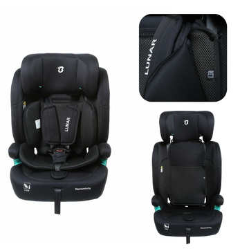 Autostoel Titanium Baby Lunar i-Size Mesh Black