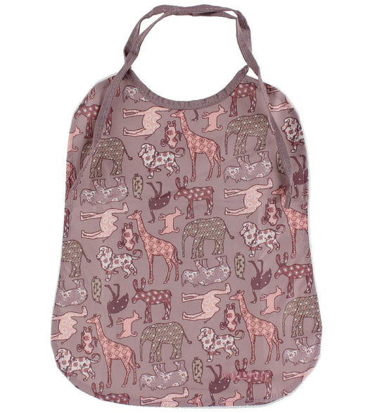 Smallstuff Slabbetjes - Roze m. Dieren Large - Smallstuff - OneSize - Slabbetjes