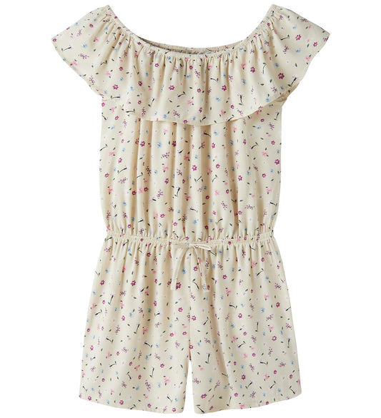 Name It Jumpsuit - NkfVinaya - Amandelmelk/Schattige Bloemen - Name It - 8 jaar (128) - Jumpsuits