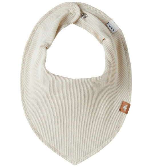 Name It Kwijlsjaaltje - Rib - 3-pack - NbfYvette - Amandelmelk/W - Name It - OneSize - Kwijlsjaaltjes