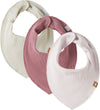 Name It Kwijlsjaaltje - Rib - 3-pack - NbfYvette - Amandelmelk/W - Name It - OneSize - Kwijlsjaaltjes