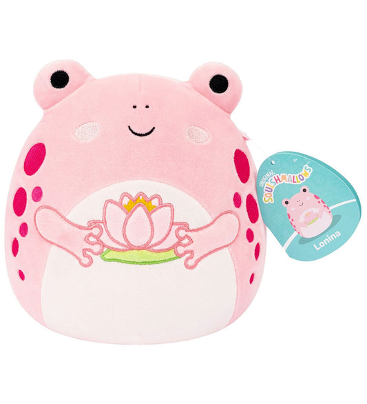 Squishmallows Knuffel - 19 cm - Lonina Kikker - Squishmallows - OneSize - Knuffels