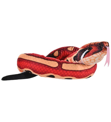 Wild Republic Knuffel - 137 cm - Bloedpythonslang - Wild Republic - OneSize - Knuffels