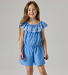 Name It Jumpsuit - Pointelle - NkfFerma - Purple Impressie - Name It - 8 jaar (128) - Jumpsuits