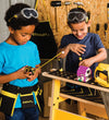 Stanley Jr. Gereedschapskist m. Gereedschap - Zwart/Geel - Stanley Jr. - OneSize - Gereedschap