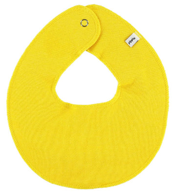 Pippi Babyslabbetje - Rond - Geel - Pippi Baby - OneSize - Kwijlsjaaltjes