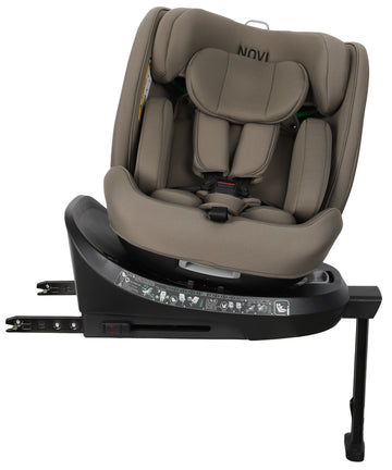 Autostoel Novi David 3.0 Premium I-Size 360° Dark Taupe