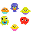 Playgro Badspeelgoed - 6 stk - Scheppen & Verstoppen - Playgro - OneSize - Badspeelgoed