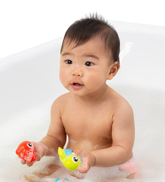 Playgro Badspeelgoed - 4 st. - Ocean Splash - Zweefvliegtuigen - Playgro - OneSize - Badspeelgoed