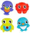 Playgro Badspeelgoed - 4 st. - Ocean Splash - Zweefvliegtuigen - Playgro - OneSize - Badspeelgoed