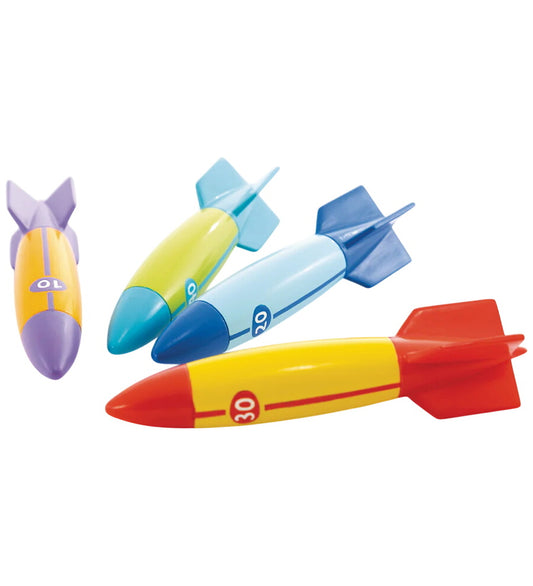 Intex Duikgewichten - 4 st. - Onderwatertorpedo's - Intex - OneSize - Badspeelgoed