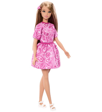 Barbie Pop - Fashionista - Roze Paisley - Barbie - OneSize - Poppen