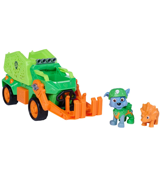 Paw Patrol Auto - Dino Reddingsrecycler - Dino Film - Rocky - Paw Patrol - OneSize - Auto´s
