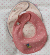 Konges Sløjd Slabbetjes - Veter - 2-pack - Coeur Lantana/Teddy - Konges Sløjd - OneSize - Kwijlsjaaltjes